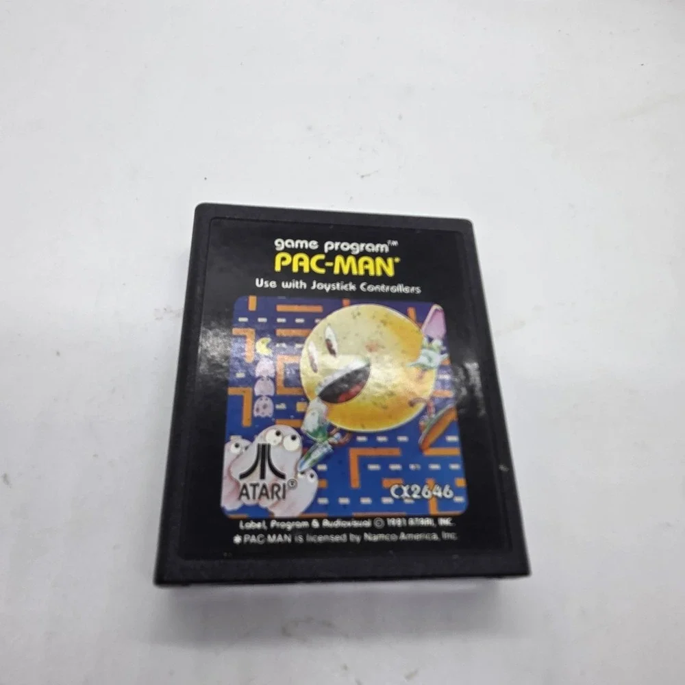 Pac-Man Atari 2600‎ Video Game Cartridge CX2646 VTG Tested Working PWC